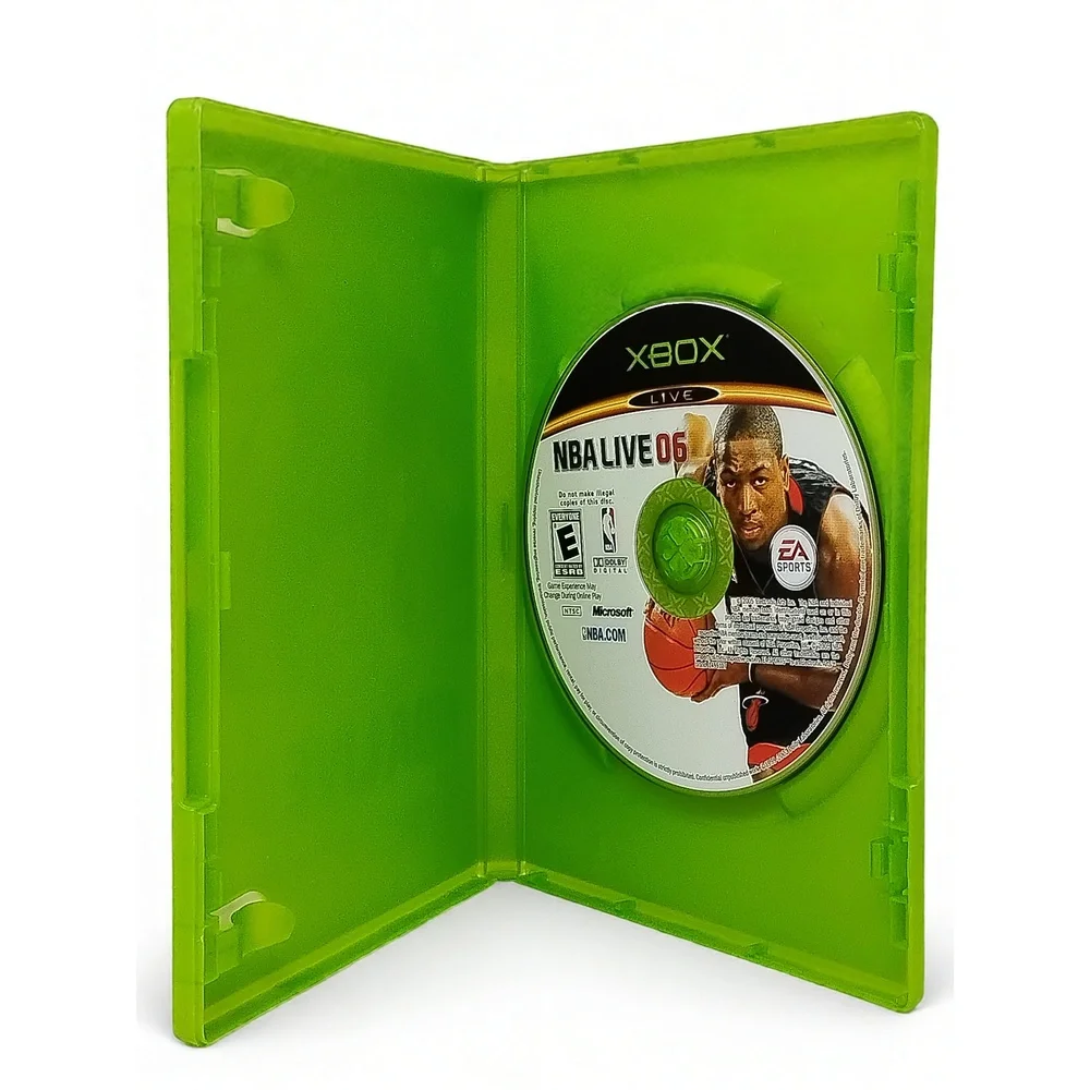 Electronic Arts NBA Live 06 Xbox Disc 2005 Basketball Sports Simulation NTSC